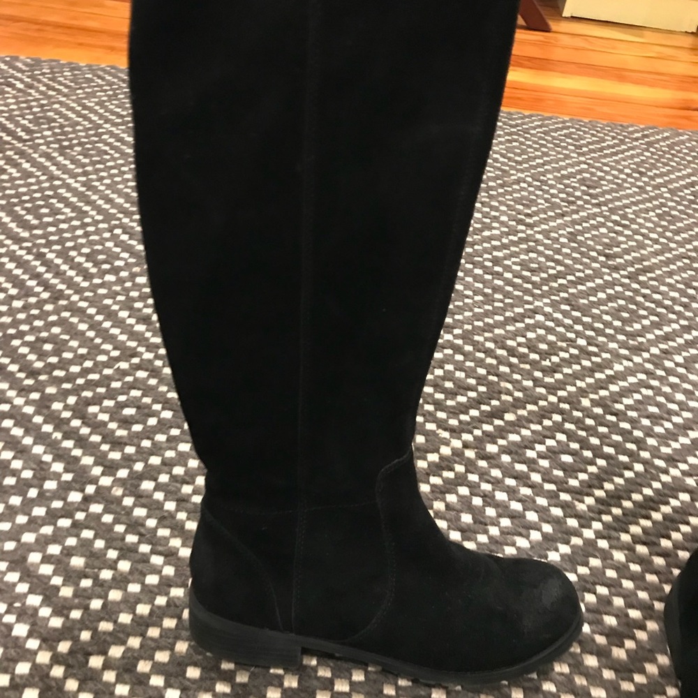 Seychelles black suede riding boot - Picture 6 of 8